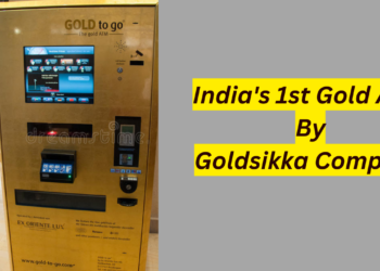 Gold's 1st ATM of Goldsikka company started in India