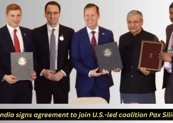 India signs agreement to join U.S.-led coalition Pax Silica