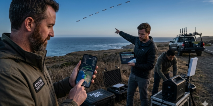 Space internet and satellite networks