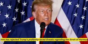 Iran has rejected Trump's profanity-laced threats regarding the Strait of Hormuz