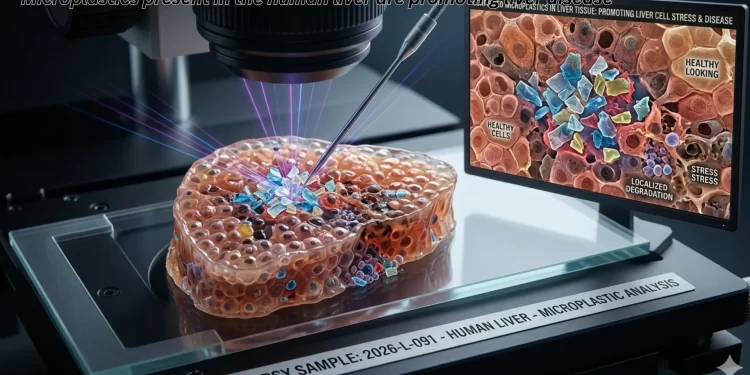 microplastics present in the human liver are promoting liver disease